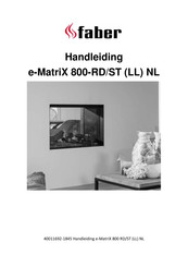 Faber e-MatriX 800-RD Handleiding