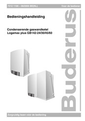 Buderus Logamax plus GB142-24 Bedieningshandleiding