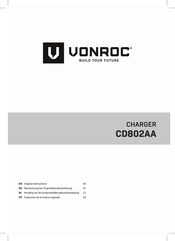 VONROC CD802AA Gebruiksaanwijzing