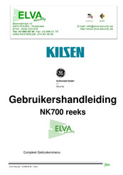 Kilsen NK700 Series Gebruikershandleiding