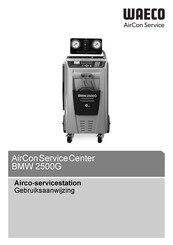 Waeco AirCon Service Center BMW 2500G Gebruiksaanwijzing