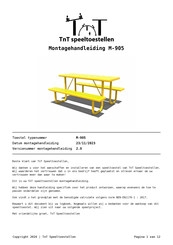 TNT M-905 Montagehandleiding