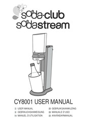 SodaStream CY8001 Gebruiksaanwijzing