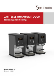 JDE QUANTUM TOUCH Bedieningshandleiding