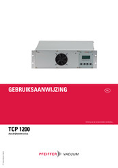 Pfeiffer Vacuum TCP 1200 Gebruiksaanwijzing