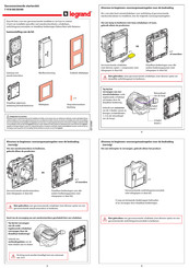 LEGRAND 7 418 00 Gebruiksaanwijzing