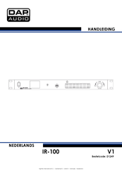 DAP Audio IR-100 Handleiding