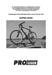 pro user SUPER-BIKE Montagehandleiding