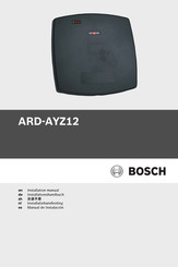 Bosch ARD-AYZ12 Installatiehandleiding