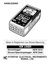 KYORITSU KEW 5020 Handleiding