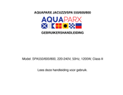 Aquaparx SPA600 Gebruikershandleiding