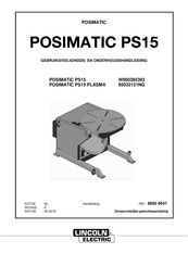 Lincoln Electric POSIMATIC PS15 Handleiding