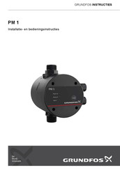 Grundfos PM 1 Installatie- En Bedieningsinstructies