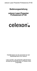 Celexon LP150 Bedieningshandleiding