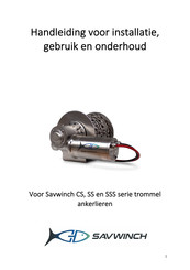 Savwinch 450CS Handleiding Voor Installatie, Gebruik En Onderhoud