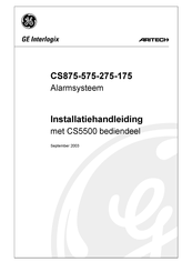 GE ARITECH CS175 Installatiehandleiding