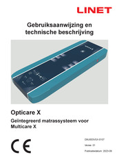 Linet Opticare X Gebruiksaanwijzing