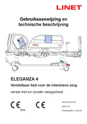 Linet ELEGANZA 4 Gebruiksaanwijzing