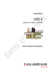 tams elektronik LKS-1 Handleiding