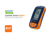 EKF Diagnostics Lactate Scout Sport Instructiehandleiding