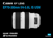 Canon EF70-300mm f/4-5.6L IS USM Handleiding