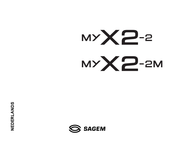 Sagem myX2-2 Gebruiksaanwijzing