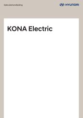 Hyundai KONA Electric Gebruikshandleiding