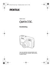 Pentax Optio33L Handleiding