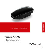 ReSound MICRO MIC Handleiding