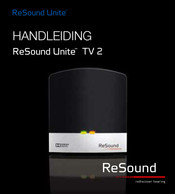 ReSound Unite TV 2 Handleiding