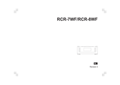 Sangean RCR-7WF Gebruiksaanwijzing