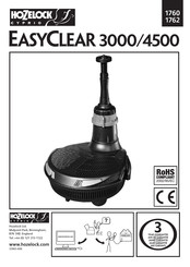 Hozelock Cyprio EasyClEar 3000 Gebruiksaanwijzing