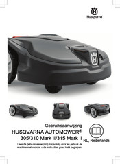 Husqvarna AUTOMOWER 305 Mark II Gebruiksaanwijzing