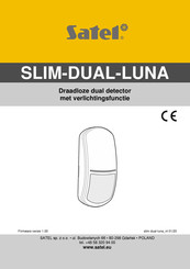 Satel SLIM-DUAL-LUNA Handleiding