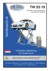 twin busch TW S3 19 Handleiding Voor Installatie, Bediening En Onderhoud