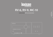 Harman Lexicon MC-10 Handleiding