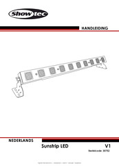 SHOWTEC Sunstrip LED Handleiding