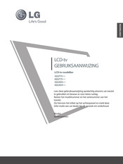 LG 42LF33 Series Gebruiksaanwijzing