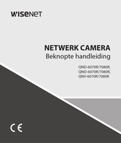 Wisenet QNO-6070R Handleiding