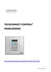 Vision TECHCONNECT CONTROL Handleiding