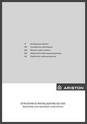 Ariston 80 Installatie- En Gebruikershandleiding