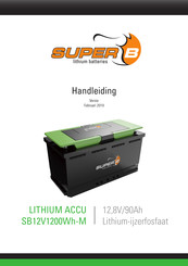 Super B SB12V1200Wh-M Handleiding