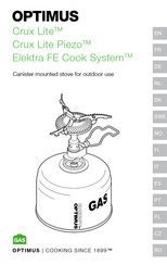 Optimus Crux Lite Piezo Gebruiksaanwijzing