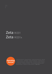 Kemppi Zeta W201x Gebruiksaanwijzing