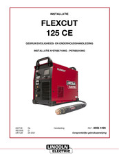 Lincoln Electric FlexCut 125 CE Gebruiks- En Onderhoudshandleiding