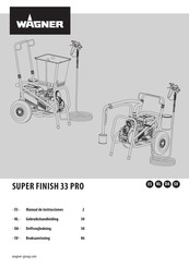 WAGNER SUPER FINISH 33 PRO Gebruikshandleiding