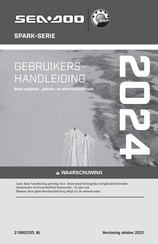 Sea-doo SPARK 2024 Series Gebruikershandleiding