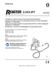 Graco Reactor A-25/A-XP1 Bedieningshandleiding