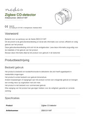 nedis Zigbee ZBDCO11WT Gebruikershandleiding