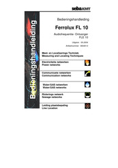 sebaKMT FERROLUX FLE 10 Gebruikershandleiding